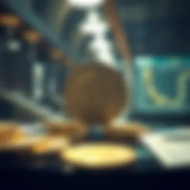 Integration of Traditional Finance and Digital Assets A conceptual image representing the integration of traditional finance and digital assets