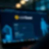 User interface of Coinbase showing account setup