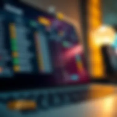 A detailed view of KuCoin's coin listing interface