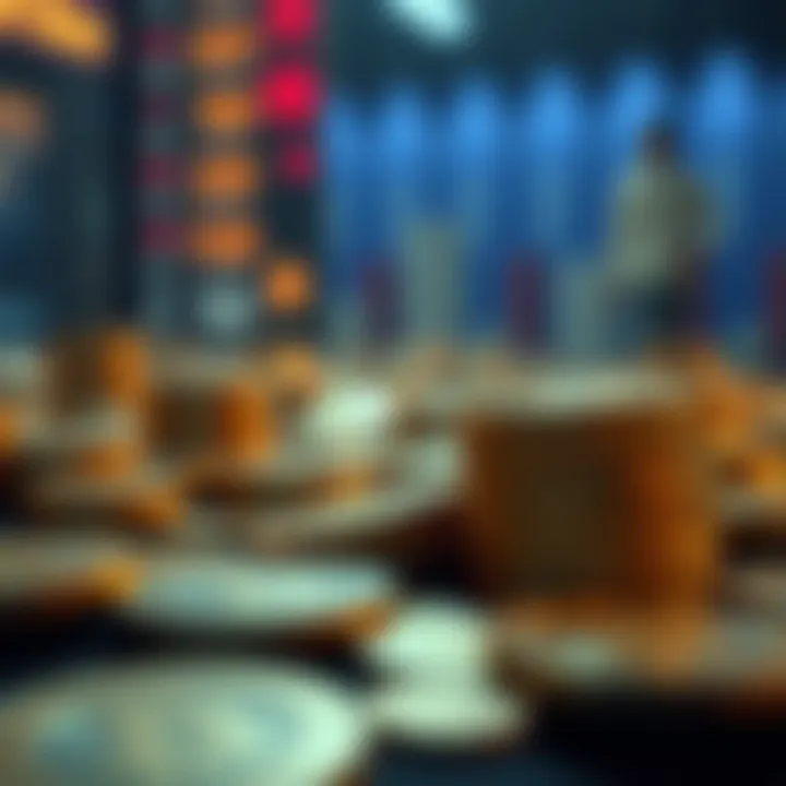 Visual representation of factors influencing coin selection