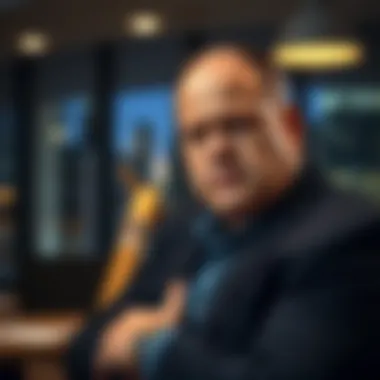 Portrait of Mike Novogratz in a professional setting