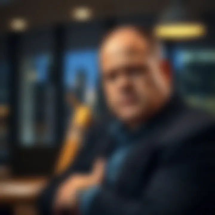 Portrait of Mike Novogratz in a professional setting