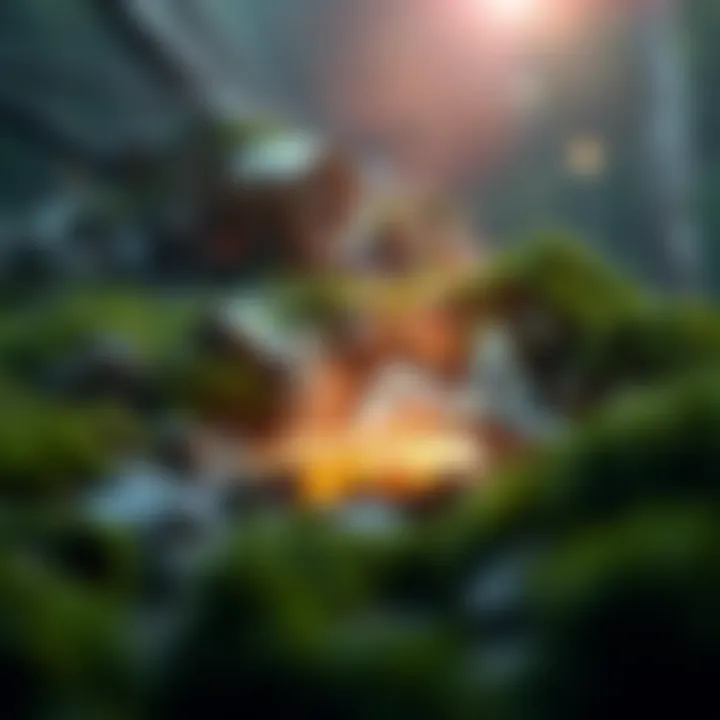 Environmental Impact of Cryptocurrency Hash Mining Infographic illustrating the environmental impact of hash mining