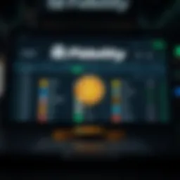 Fidelity platform interface showcasing cryptocurrency options