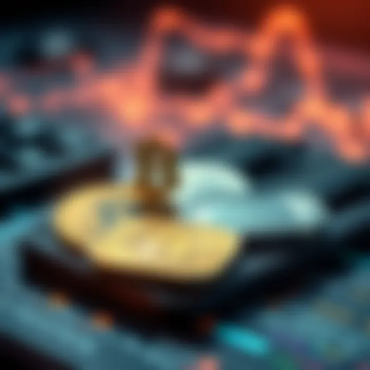 Diverse digital currencies displayed on a digital wallet