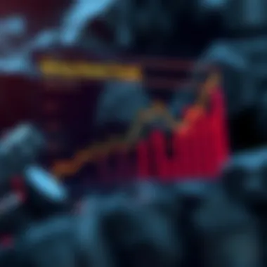 Visualizing Mining Market Trends Graph illustrating market trends and growth potentials in the mining industry.