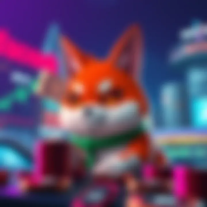 Visual representation of cryptocurrency trends