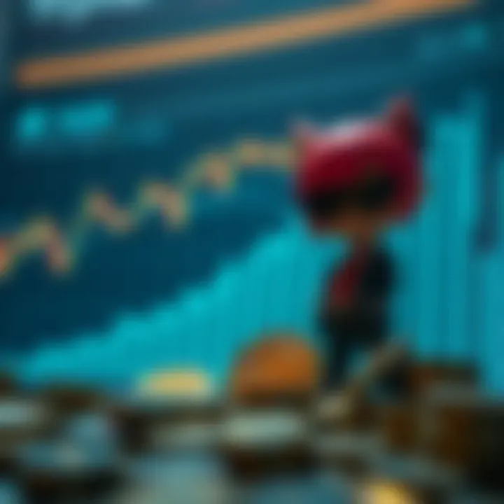 Chart showing growth in cryptocurrency investments