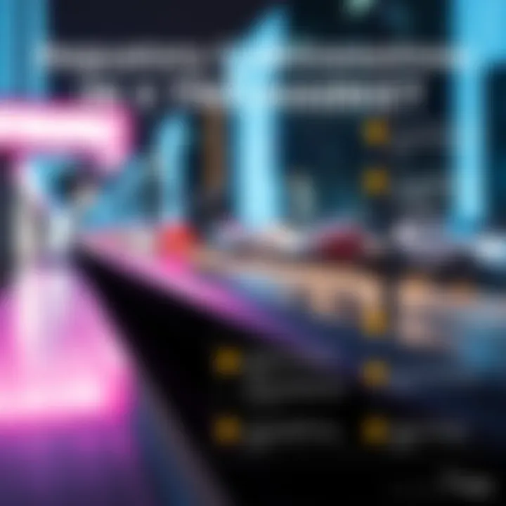 Infographic on regulatory considerations impacting the Tron market