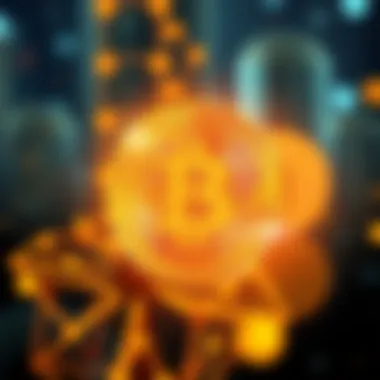 Blockchain Technology: The Foundation of NFTs A conceptual image illustrating blockchain technology behind NFTs.