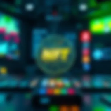 The Essence of Digital Art in NFTs An artistic representation of a digital art piece symbolizing NFTs.