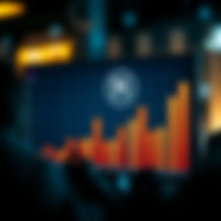 Graph showing user engagement trends in Pi Network