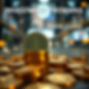 Investment Potential of Meme Coins An infographic showcasing the investment potential of various meme coins