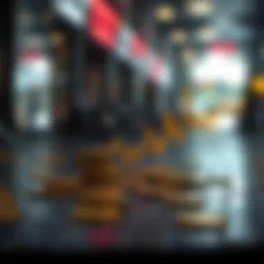 Market Behavior of Meme Coins A graph illustrating the market behavior of selected meme coins over time