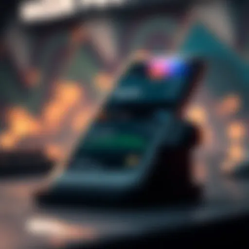 User interface of Samsung Blockchain Wallet