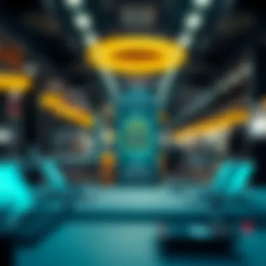 Security Features of Centralized Exchanges A diagram illustrating the security features of centralized exchanges.