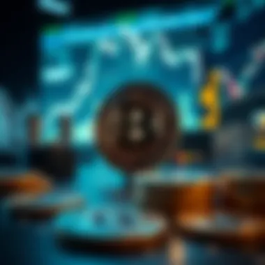 Regulatory impacts on crypto stocks illustration