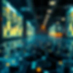 Conceptual depiction of blockchain technology