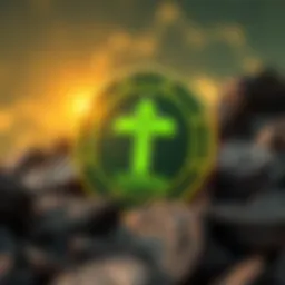 Visual representation of Terra Coin's technological advancements