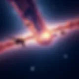 A breathtaking view of the universe filled with stars and galaxies