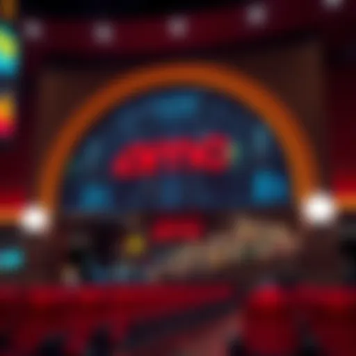 AMC Theater showcasing cryptocurrency acceptance