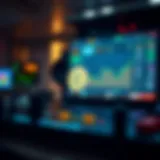 Cryptocurrency Exchange and Euro Conversion Cryptocurrency exchange platform showcasing euro conversion