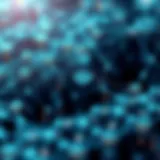 Blockchain Network Architecture Visual representation of blockchain network architecture