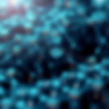 Blockchain Network Architecture Visual representation of blockchain network architecture