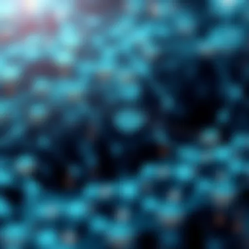 Blockchain Network Architecture Visual representation of blockchain network architecture