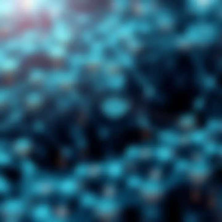 Blockchain Network Architecture Visual representation of blockchain network architecture