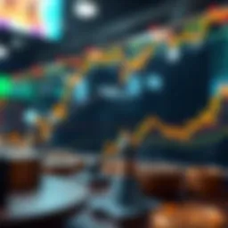 Bull market trend graph