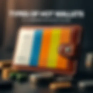 Types of Hot Wallets Compared Comparison chart of different types of hot wallets