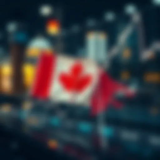 Fluctuations in the Canadian Exchange Rate Graph showing fluctuations in the Canadian exchange rate