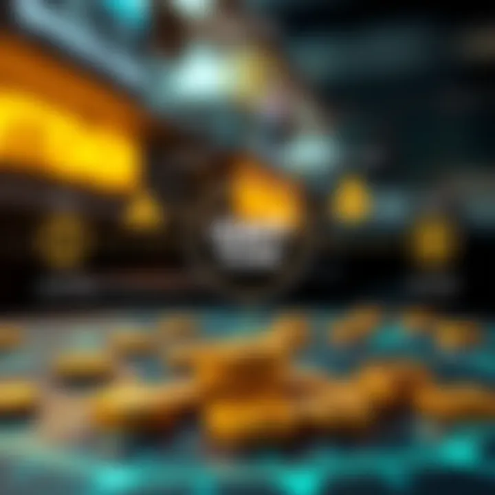 Competitive Landscape in Cryptocurrency Diagram illustrating the competitive landscape of the cryptocurrency market.