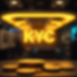 A conceptual illustration of KYC in the cryptocurrency sector