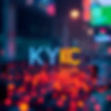 Importance of KYC in Cryptocurrency Infographic showcasing the importance of KYC for compliance and security