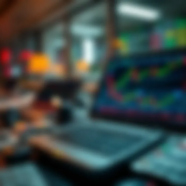 Visual representation of various options trading strategies