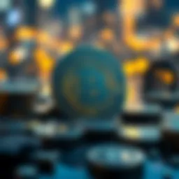 Visual representation of security tokens in the cryptocurrency ecosystem