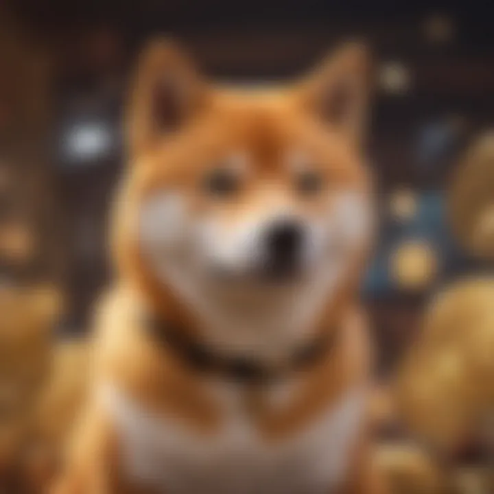 Graphical representation of Shiba Inu's tokenomics