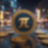 Graphical representation of Pi Coin's market trends