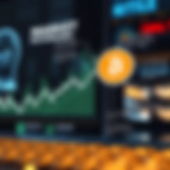 Infographic illustrating market psychology effects on cryptocurrency