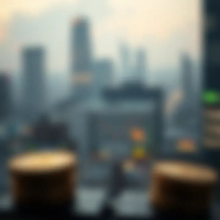 Visual representation of regulatory impacts on cryptocurrency markets